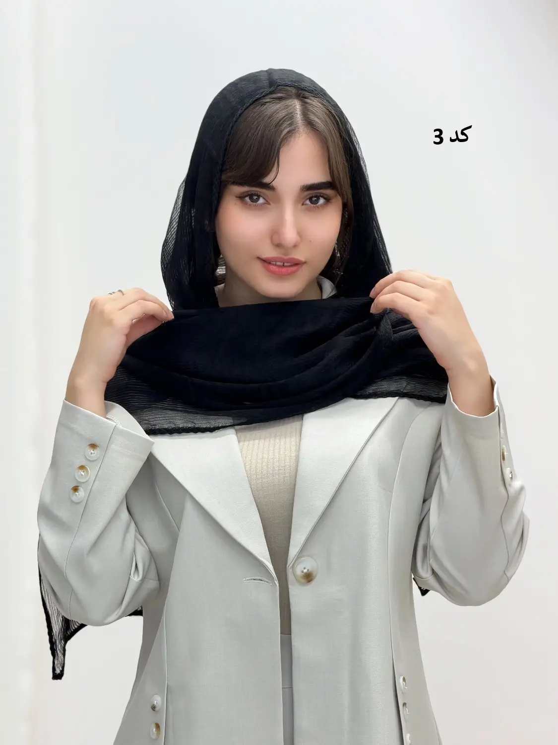 4477-شال ابریشم کیلا